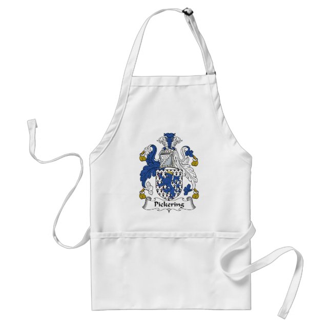 Pickering Family Crest Standard Apron (Front)
