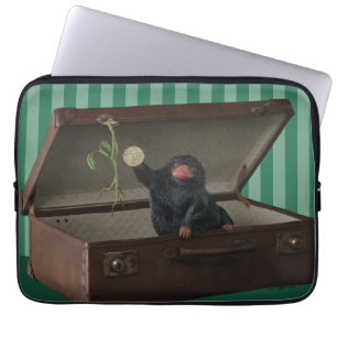 Pickett & Teddy in Briefcase Laptop Sleeve