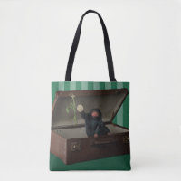 Pickett & Teddy in Briefcase
