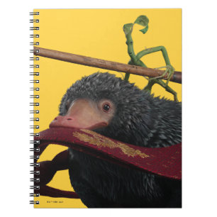Pickett & Teddy With Wand and Tie Notebook