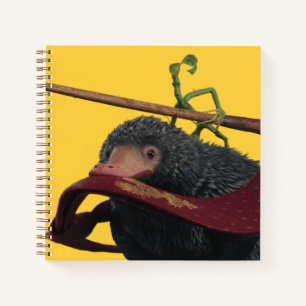 Pickett & Teddy With Wand and Tie Notebook