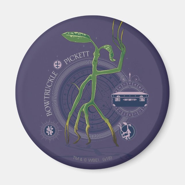PICKETT™ The BOWTRUCKLE™ Graphic Magnet (Front)