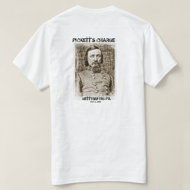 Pickett's Charge T-Shirt (Design Back)