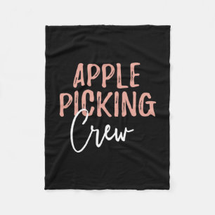 Picking Crew Apple Picking Outfit Apple Picking Se Fleece Blanket