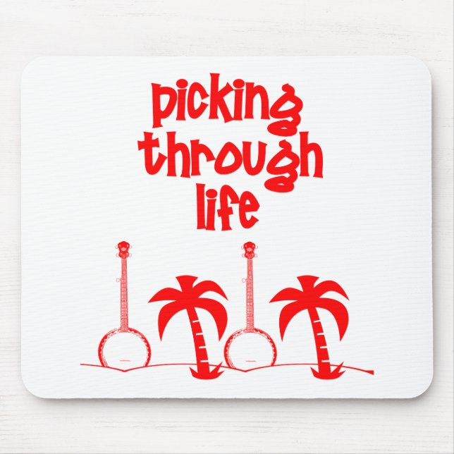 Picking Through LIfe Mouse Pad (Front)