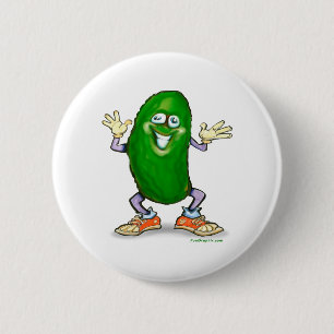 Pickle 6 Cm Round Badge