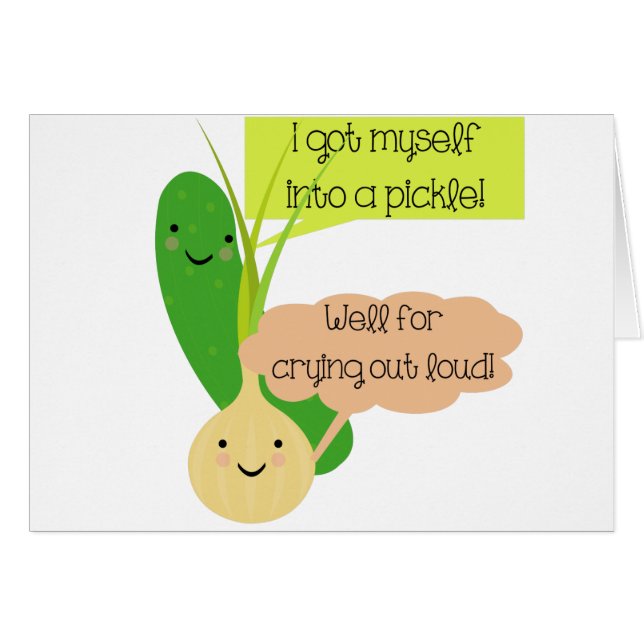 Pickle and Onion Humour (Front Horizontal)