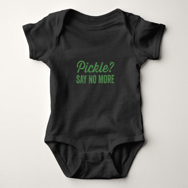 Pickle Baby Bodysuit (Front)