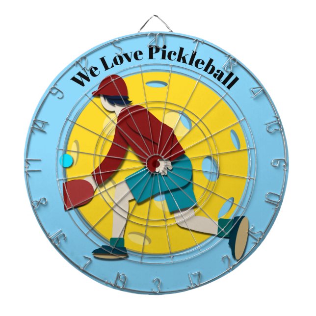 Pickle Ball Dartboard (Front)