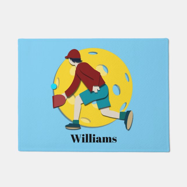 Pickle Ball Doormat (Front)