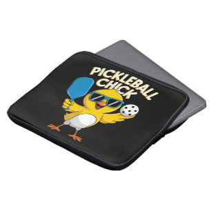 Pickle ball Pickleball Chick Laptop Sleeve