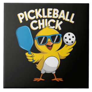 Pickle ball Pickleball Chick Tile
