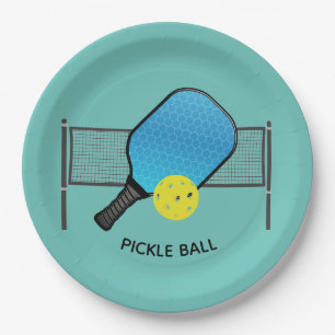 Pickle Ball Pickleball Design  Paper Plates
