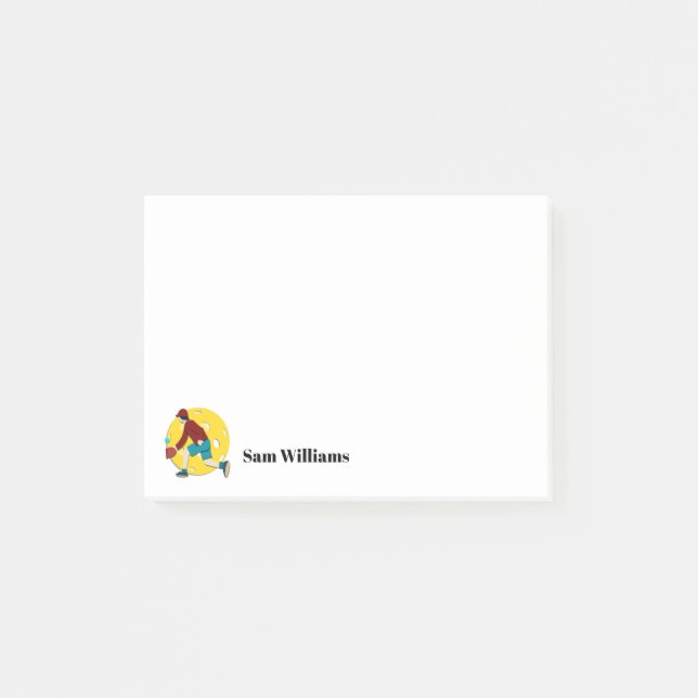 Pickle Ball Post-it Notes (Front)