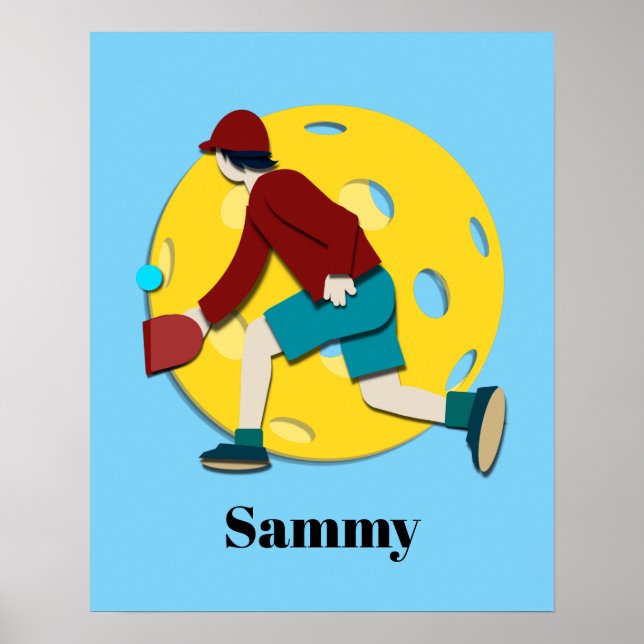 Pickle Ball Poster (Front)