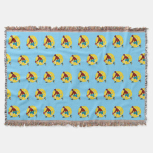 Pickle Ball Throw Blanket