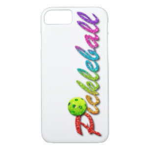 Pickle Ball with Colourful Glitter Case-Mate iPhone Case