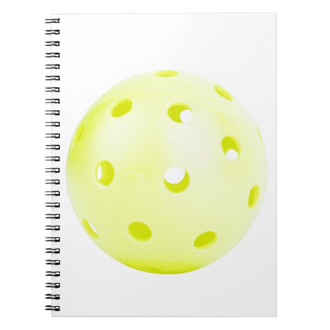 Pickle BAll Yellow Notebook (Front)