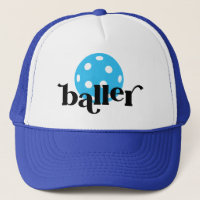 Pickle Baller Funny Blue