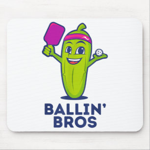 Pickle Ballin’ Bros – Gifts Friends, Brothers, Or Mouse Pad