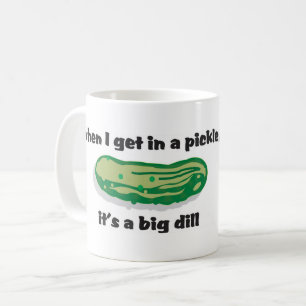 Pickle coffee mug