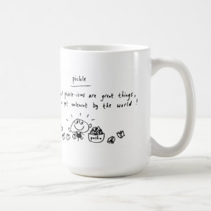 pickle coffee mug