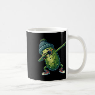 Pickle Cucumber Funny National Pickle Day Dabbing Coffee Mug