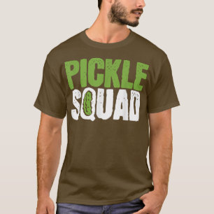 Pickle Cucumber Vegan Squad Green Grocer T-Shirt