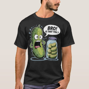Pickle Dill Cucumber Lover Pickling Funny Pickles T-Shirt