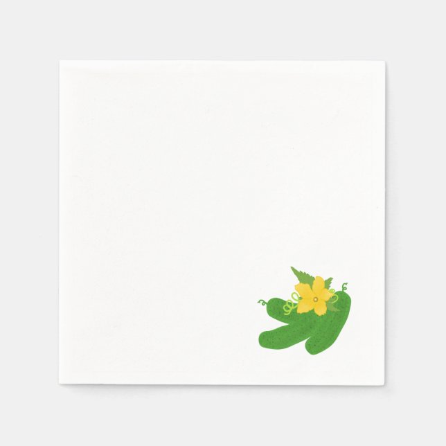 Pickle & Fresh Collection  Napkin (Front)