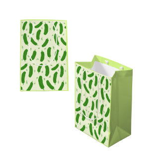 Pickle & Fresh Collection patterned Medium Gift Bag