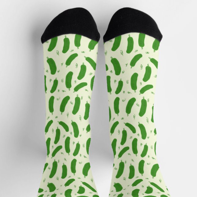 Pickle & Fresh Collection patterned Socks (Top)
