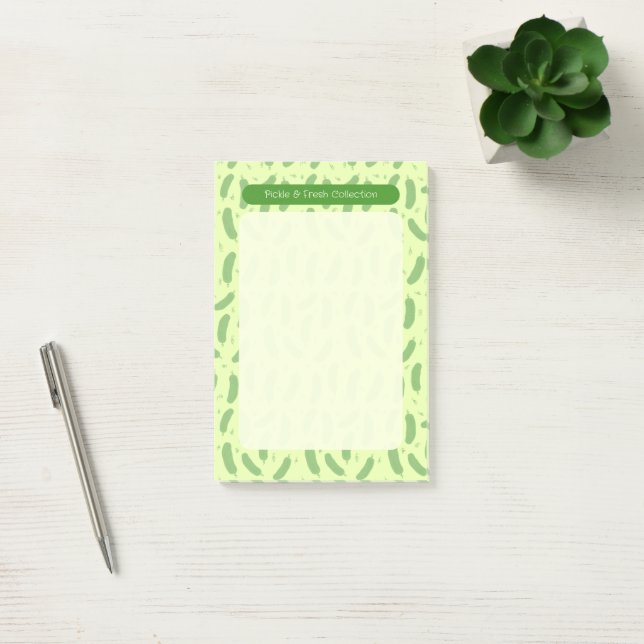 Pickle & Fresh Collection Post-it Notes (Office)