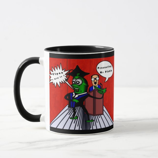 Pickle Grad Mug (Left)