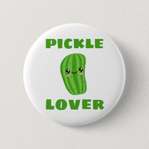Pickle Lover 6 Cm Round Badge