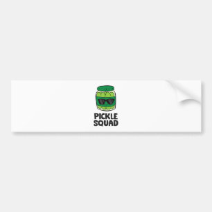 Pickle Lover Team Pickles Funny Pickle Squad Bumper Sticker
