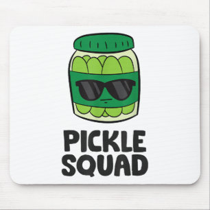 Pickle Lover Team Pickles Funny Pickle Squad Mouse Pad