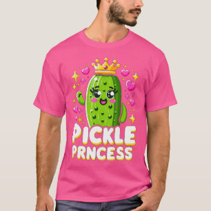 Pickle Princess Dill Pickle Lover T-Shirt