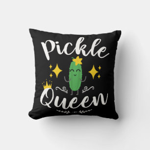 Pickle Queen Women Pickles Lover Cushion