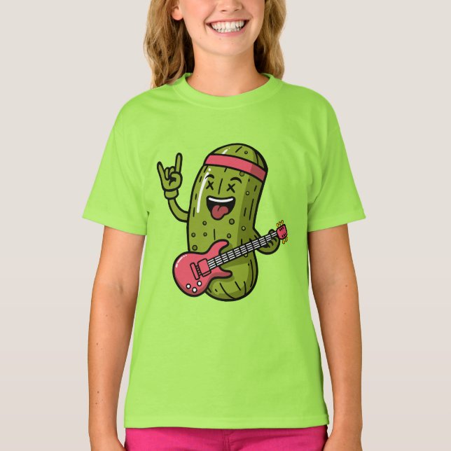 Pickle Rock Star T-Shirt (Front)