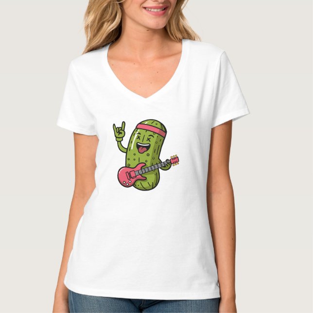 Pickle Rock Star T-Shirt (Front)