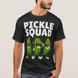 Pickle Squad Art For Men Women Kids Cucumber Pickl T-Shirt
