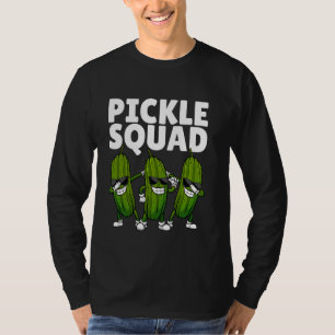 Pickle Squad Art For Men Women Kids Cucumber Pickl T-Shirt