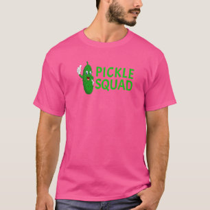 Pickle Squad Unique Cute Dill Pickle Vegan T-Shirt