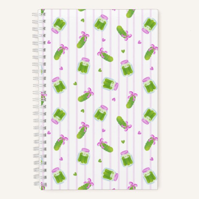 Pickle White Notebook (Front)