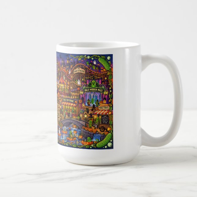Pickle World – Pickle-O-Ween Halloween Mug (Right)