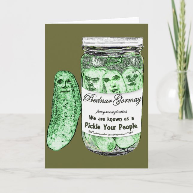 Pickle Your People Card (Front)
