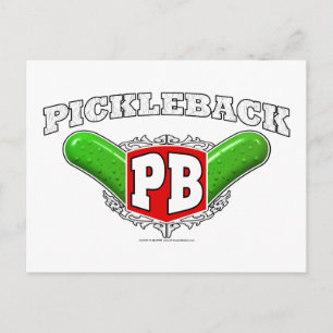 Pickleback Logo Postcard