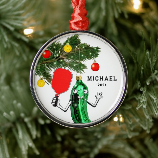 Pickleball 2025 Collectable Metal Tree Decoration (Tree)