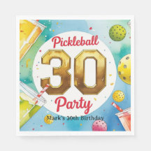 Pickleball 30th Birthday Party